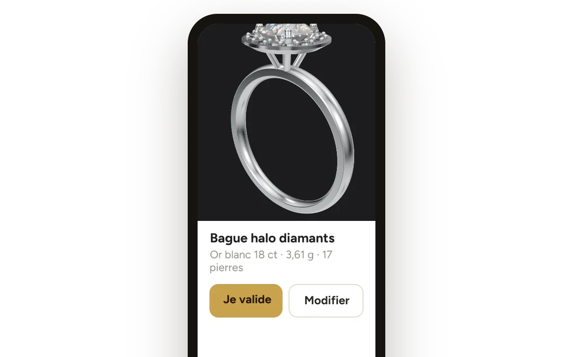 Lien de validation client