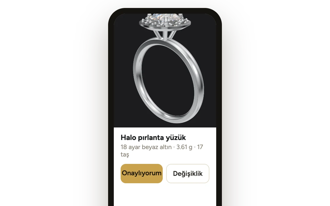 Müşteri onay linki