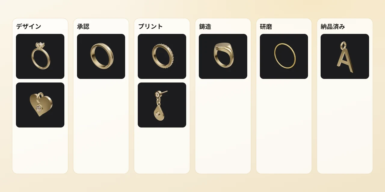 オーダー管理ボード